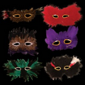 Feather Masks